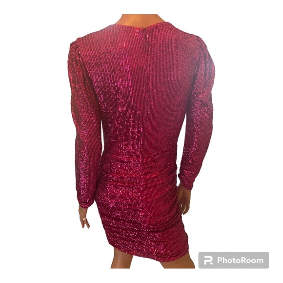 Parker pink sequined dress - Picture 7 of 17
